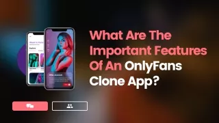 what are the important features of an onlyfans