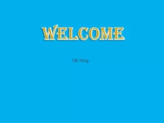 welcome