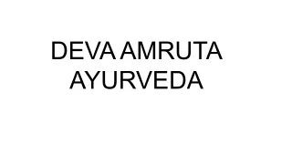 Deva Amruta Ayurveda