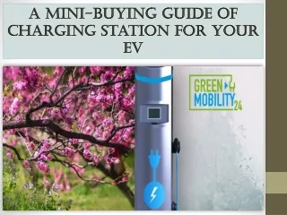 Choose Best Charging Station and Electric Cable for Electric Vehicles