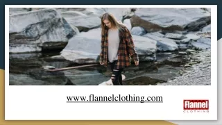 Ideal Top Flannel Clothing Company and Get Instant Discount