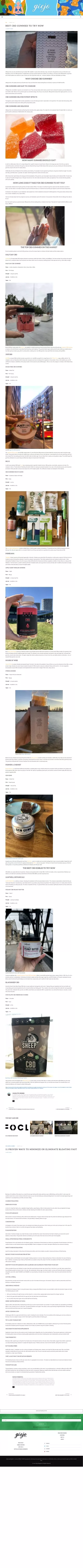 BEST CBD GUMMIES TO TRY NOW