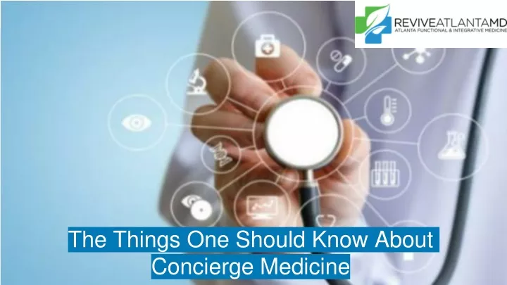 the things one should know about concierge