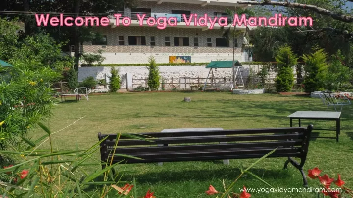 welcome to yoga vidya mandiram