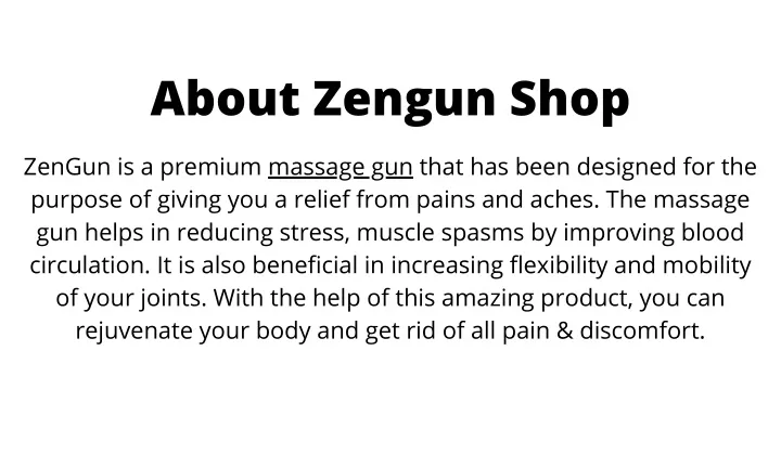 about zengun shop