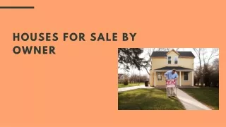 Houses for sale by owner