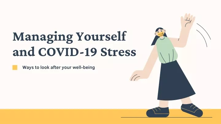 managing yourself and covid 19 stress