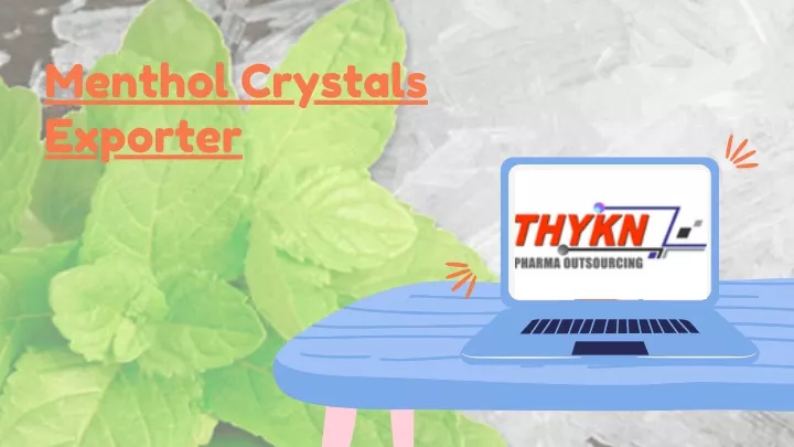 menthol crystals exporter