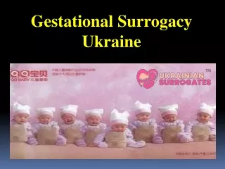 Gestational Surrogacy Ukraine