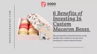 Most Attractive Custom Macaron Boxes | Custom Packaging
