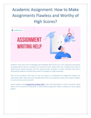 academic assignment how to make assignments