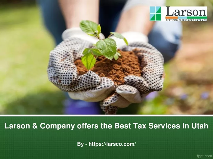 larson company offers the best tax services in utah