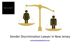 Sexual Harassment Attorney New Jersey