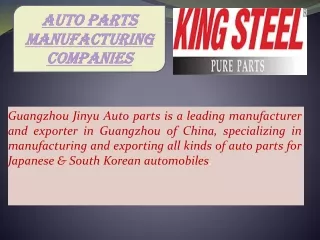 Toyota Spare Parts Suppliers, Shock Absorber Oem