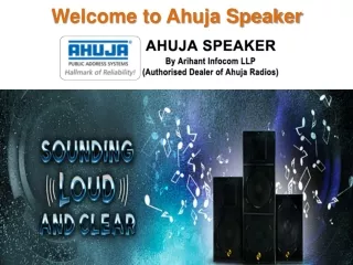 Supplier of Ahuja PA Microphone