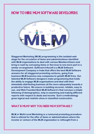 how to hire mlm software developers how to hire
