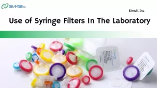 Know The Importance of Syringe Filters In The Laboratory?