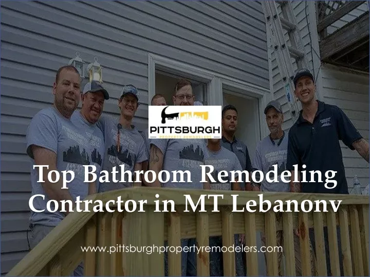 top bathroom remodeling contractor in mt lebanonv