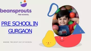 Pre School in Gurgaon