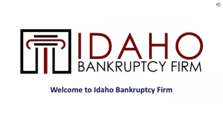 Hire Professional Bankruptcy Firm in Meridian, ID