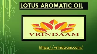 Lotus Aromatic Oil