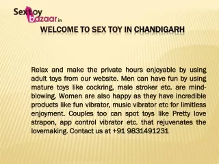 Sex Toys in Chandigarh