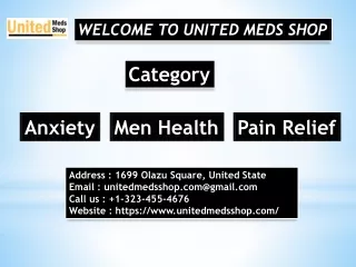 welcome to united meds shop