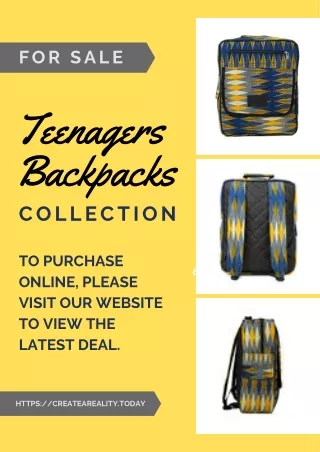 A Look into A Teenagers Backpacks Collection 2022 | Create A Reality