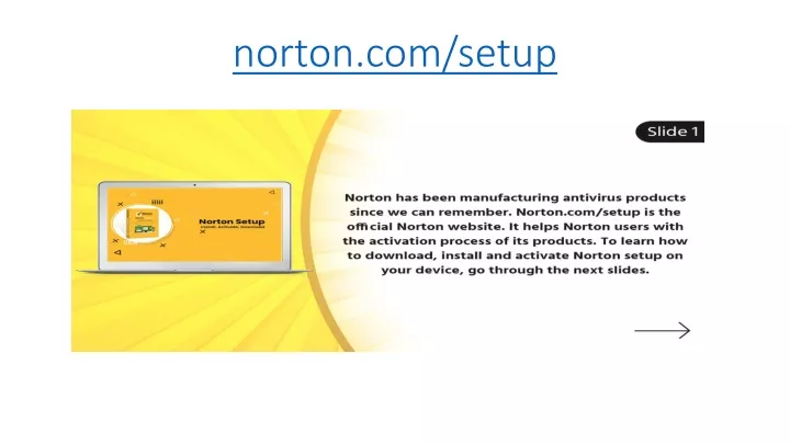 norton com setup