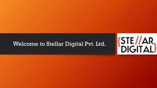 welcome to stellar digital pvt ltd