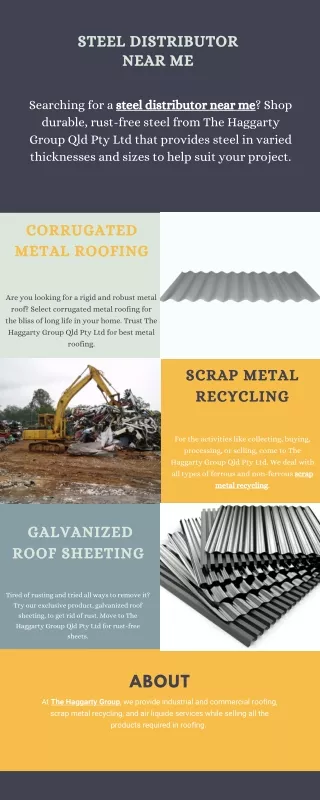 Steel Distributor Near Me
