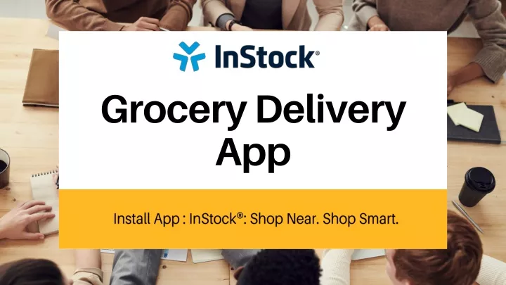 grocery delivery app