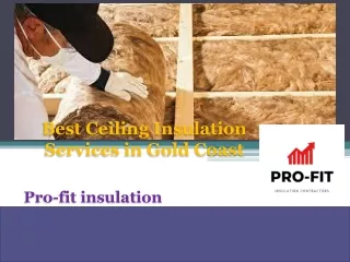 Best Ceiling Insulation Services in Gold Coast