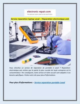 Service reparation laptop Laval  | Reparation-electronique.com