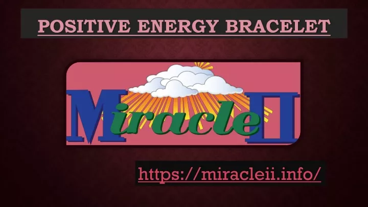 positive energy bracelet