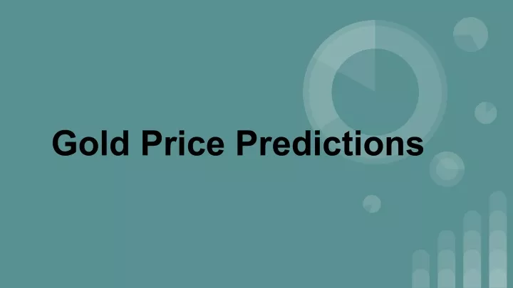 gold price predictions