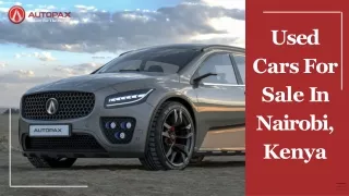 Best Company to Get Used Cars for Sale in Nairobi