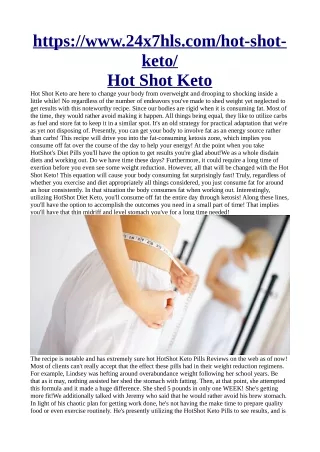 https://www.24x7hls.com/hot-shot-keto/