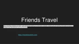 Friends Travel