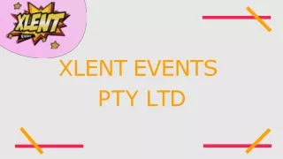 XLENT EVENTS PTY LTD
