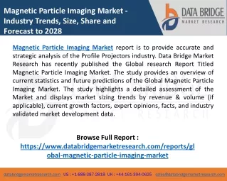 magnetic particle imaging market industry trends