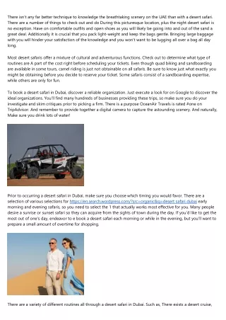 5 Qualities the Best People in the atv rental dubai Industry Tend to Have