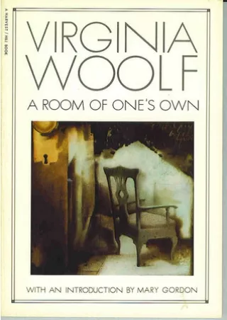 epub download A Room of One's Own Full