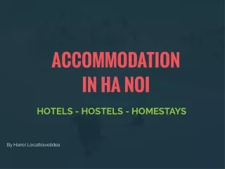 accommodation in ha noi