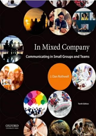 [Epub] In Mixed Company: Communicating in Small Groups and Teams Full