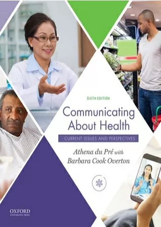 Download [ebook] Communicating about Health: Current Issues and Perspectives Full
