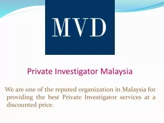 private investigator malaysia