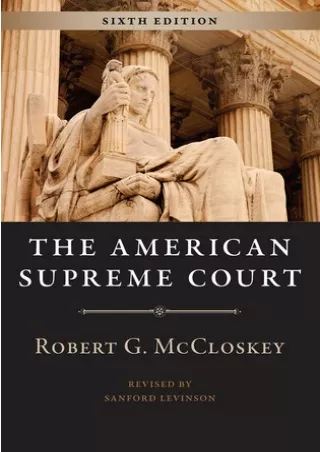 [PDF] Download The American Supreme Court Full