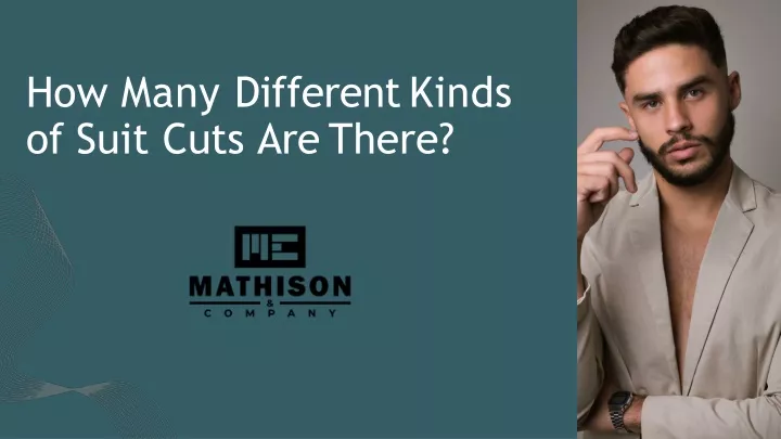 how many different kinds of suit cuts are there