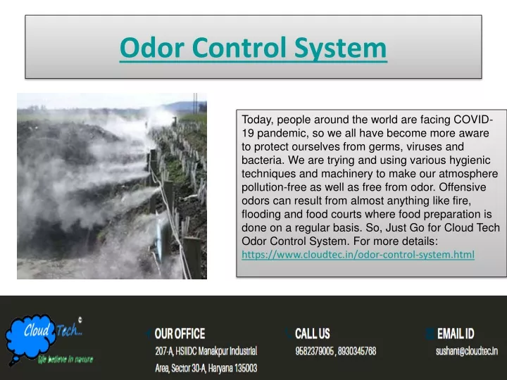 odor control system